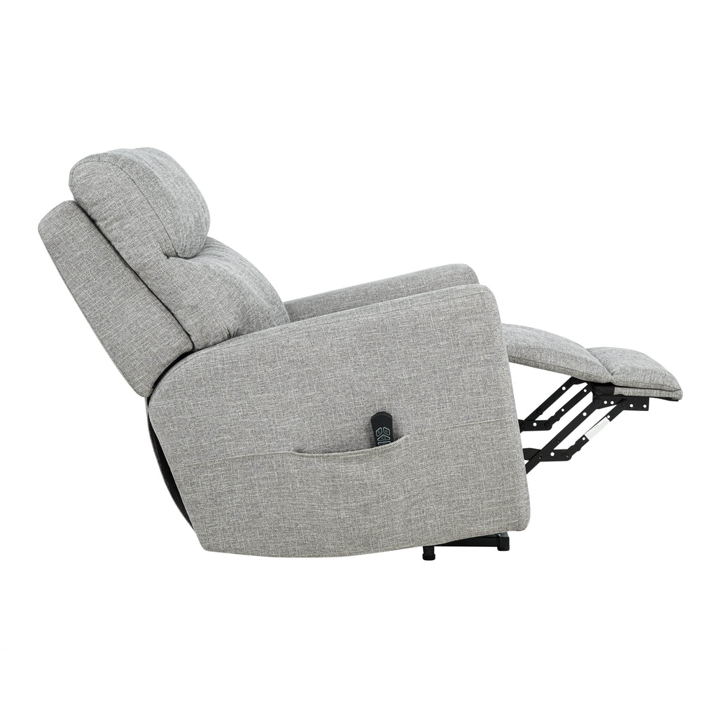 Stearns & Foster® Morrow Power Reclining Lift Chair in Nela Grey