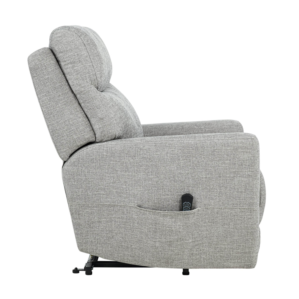 Stearns & Foster® Morrow Power Reclining Lift Chair in Nela Grey