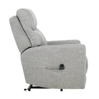 Stearns & Foster® Morrow Power Reclining Lift Chair in Nela Grey