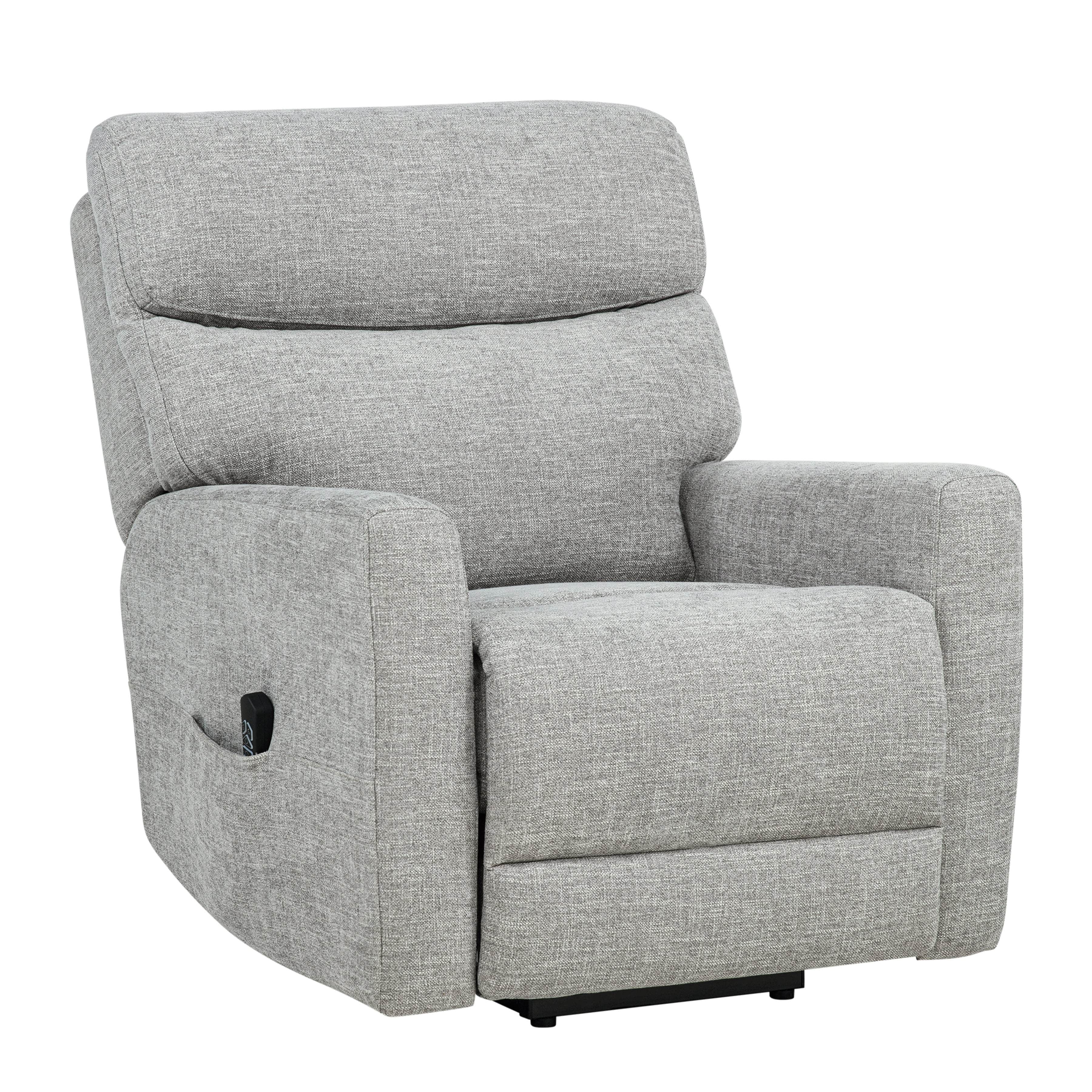 Stearns & Foster® Morrow Power Reclining Lift Chair in Nela Grey
